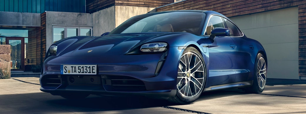 Обои автомобили Porsche Taycan Turbo - 2019 - Car wallpapers