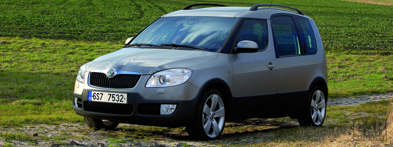   - Skoda Roomster Scout - Car wallpapers