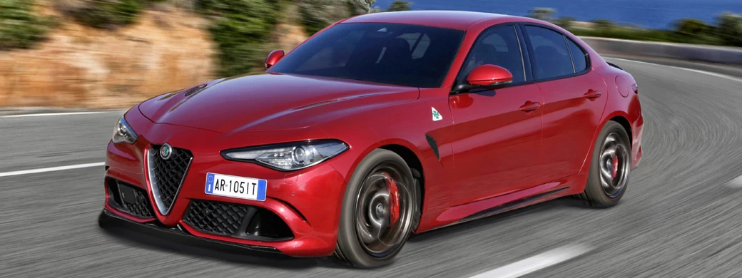   Alfa Romeo Giulia Quadrifoglio - 2016 - Car wallpapers