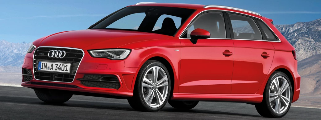   Audi A3 Sportback 2.0 TFSI S-Line quattro - 2012 - Car wallpapers