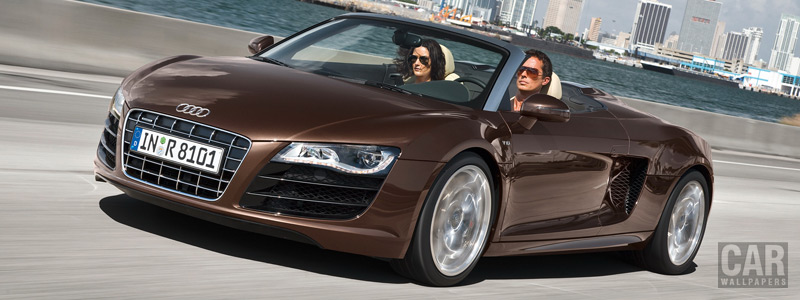   Audi R8 Spyder - 2009 - Car wallpapers