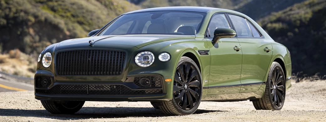   Bentley Flying Spur Hybrid (British Racing Green) US-spec - 2022 - Car wallpapers