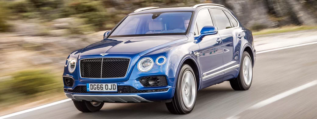   Bentley Bentayga Diesel (Sequin Blue) - 2016 - Car wallpapers