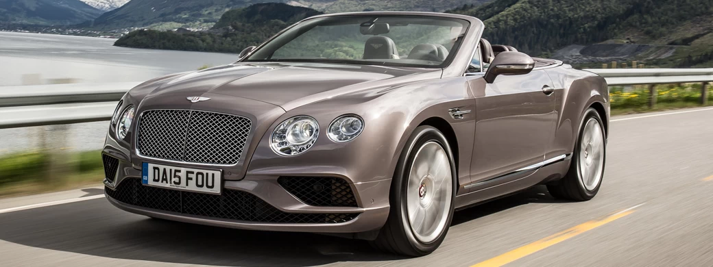   Bentley Continental GT V8 Convertible - 2015 - Car wallpapers