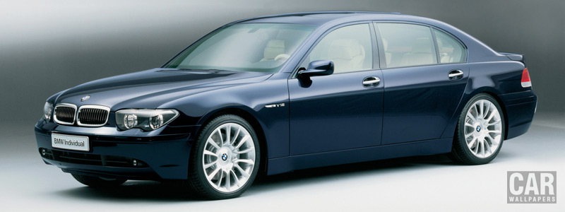   BMW Individual Concept Car 760Li Yachtline - 2002 - Car wallpapers