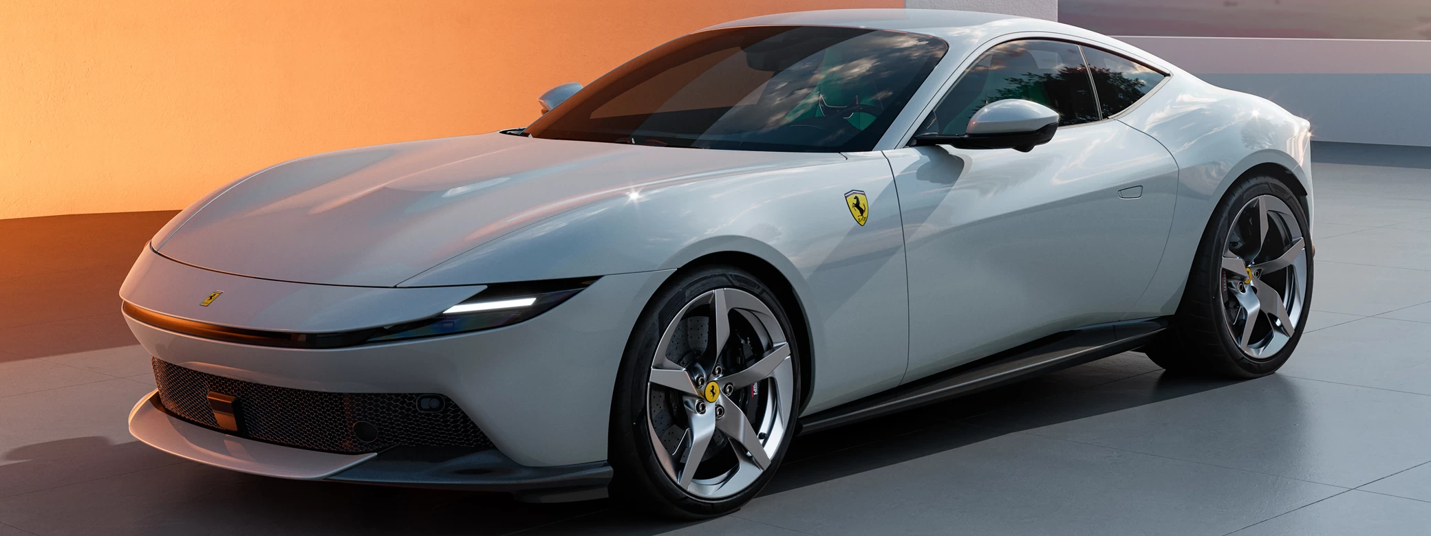   Ferrari Amalfi (Bianco Artico) - 2025 - Car wallpapers