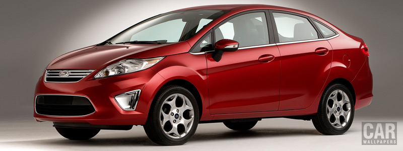   Ford Fiesta Sedan - 2011 - Car wallpapers