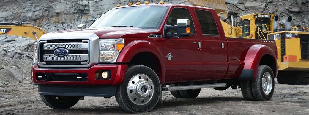   Ford F-450 Super Duty Platinum Crew Cab - 2015 - Car wallpapers