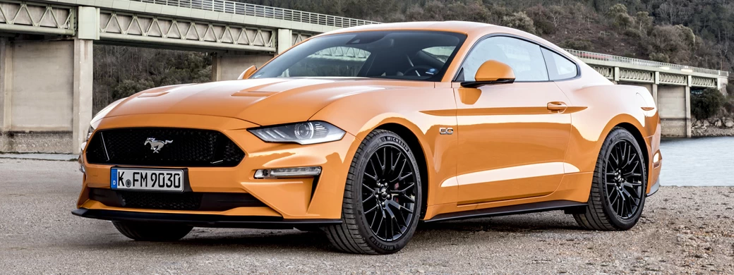  Ford Mustang GT Fastback (Orange Fury) EU-spec - 2017 - Car wallpapers