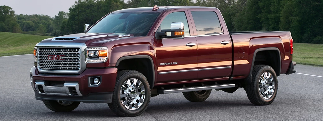   GMC Sierra 2500 HD Denali Crew Cab - 2016 - Car wallpapers
