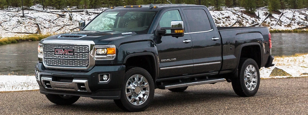   GMC Sierra 2500 HD Denali Crew Cab - 2017 - Car wallpapers
