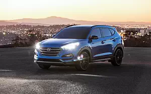Обои автомобили Hyundai Tucson Night US-spec - 2017