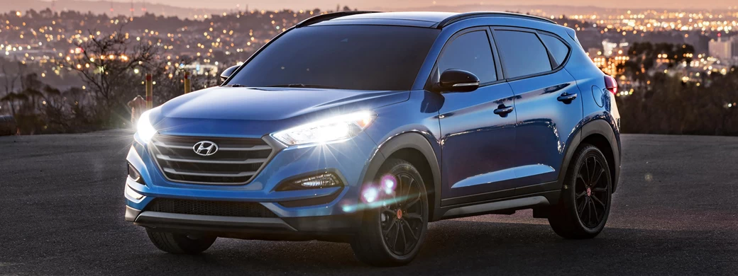   Hyundai Tucson Night US-spec - 2017 - Car wallpapers