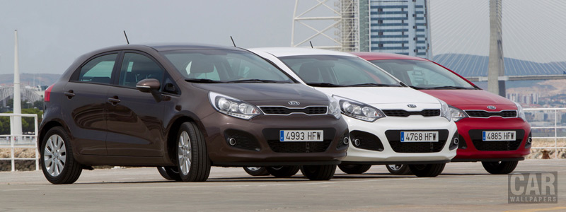   Kia Rio 5door Group - 2011 - Car wallpapers