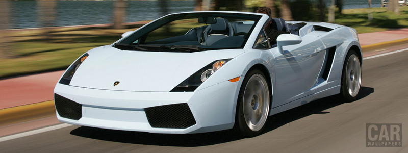   Lamborghini Gallardo Spyder - 2006 - Car wallpapers