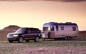   Range Rover and Airstream - 2013