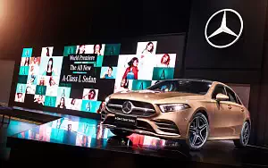   Mercedes-Benz A 200 L Sport Sedan  China-spec - 2018