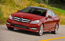   Mercedes-Benz C250 Coupe US-spec - 2012