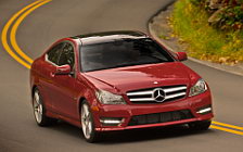   Mercedes-Benz C250 Coupe US-spec - 2012