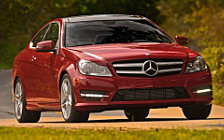   Mercedes-Benz C250 Coupe US-spec - 2012