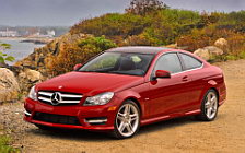   Mercedes-Benz C250 Coupe US-spec - 2012