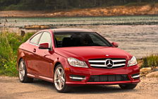   Mercedes-Benz C250 Coupe US-spec - 2012