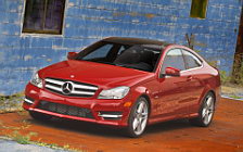   Mercedes-Benz C250 Coupe US-spec - 2012