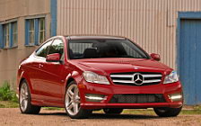   Mercedes-Benz C250 Coupe US-spec - 2012
