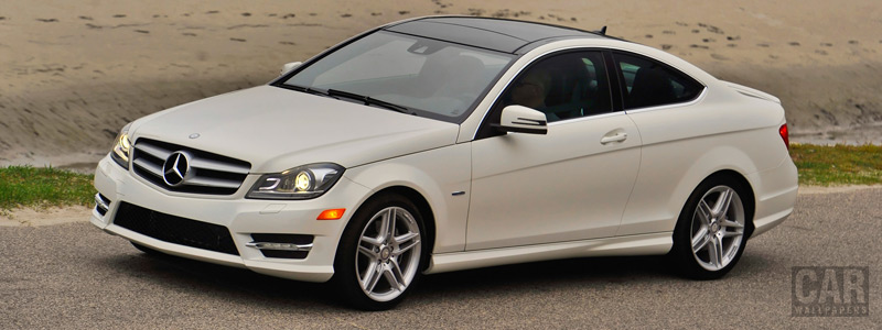   Mercedes-Benz C350 Coupe US-spec - 2012 - Car wallpapers