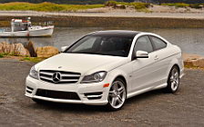   Mercedes-Benz C350 Coupe US-spec - 2012