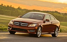   Mercedes-Benz C350 Coupe US-spec - 2012