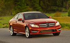   Mercedes-Benz C350 Coupe US-spec - 2012