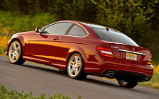   Mercedes-Benz C350 Coupe US-spec - 2012