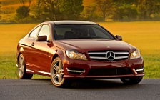   Mercedes-Benz C350 Coupe US-spec - 2012