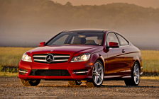   Mercedes-Benz C350 Coupe US-spec - 2012
