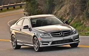   Mercedes-Benz C250 Coupe Sport US-spec - 2013