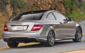   Mercedes-Benz C250 Coupe Sport US-spec - 2013