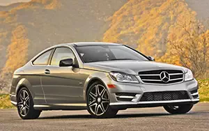   Mercedes-Benz C250 Coupe Sport US-spec - 2013