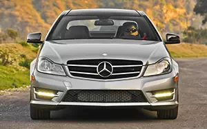   Mercedes-Benz C250 Coupe Sport US-spec - 2013