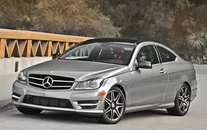   Mercedes-Benz C250 Coupe Sport US-spec - 2013