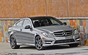   Mercedes-Benz C250 Coupe Sport US-spec - 2013