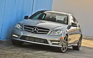   Mercedes-Benz C250 Coupe Sport US-spec - 2013