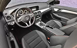   Mercedes-Benz C250 Coupe Sport US-spec - 2013