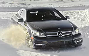   Mercedes-Benz C350 4MATIC Coupe US-spec - 2013