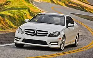   Mercedes-Benz C350 Coupe US-spec - 2013