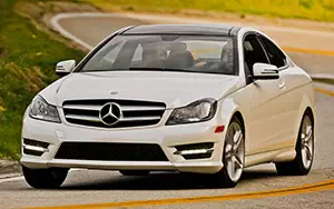   Mercedes-Benz C350 Coupe US-spec - 2013