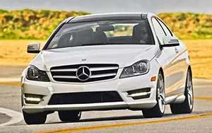   Mercedes-Benz C350 Coupe US-spec - 2013