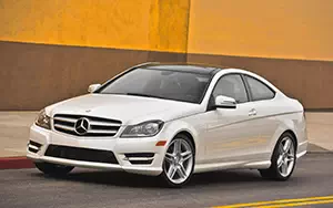   Mercedes-Benz C350 Coupe US-spec - 2013