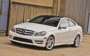   Mercedes-Benz C350 Coupe US-spec - 2013