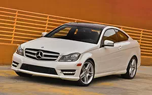   Mercedes-Benz C350 Coupe US-spec - 2013